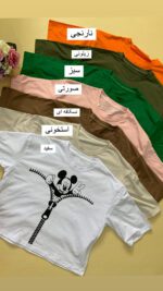 ست کراپ وشلواربگ میکی_کد702 - Image 3