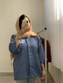 شومیزمانتویی تک جیب_کد870