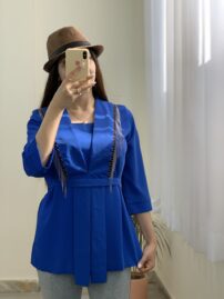 شومیزعیدانه جلوزنجیر_کد883