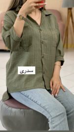 شومیزدوجیب صوفیا راه راه_کد965 - Image 6