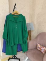 ست مانتوشلواریقه شکاری_کد962 - Image 8