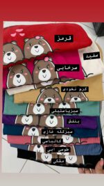 تیشرت باکسی خانم وآقای خرسی_کد1001 - Image 13