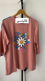 تیشرت لانگ گل_کد1000 - Image 3
