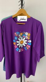 تیشرت لانگ گل_کد1000 - Image 7