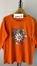 تیشرت لانگ گل_کد1000 - Image 10
