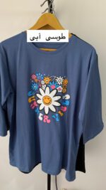 تیشرت لانگ گل_کد1000 - Image 11