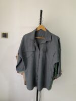 شومیزصوفیا دوجیب استین پاکتی_کد989 - Image 5