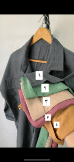 شومیزصوفیا دوجیب استین پاکتی_کد989 - Image 10