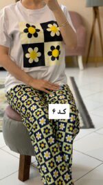 ست تیشرت و شلوار عروسکی کد-1011 - Image 6