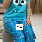 ست تیشرت و شلوار عروسکی کد-1011