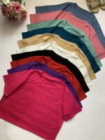 کراپ تیشرت ساده_کد1003