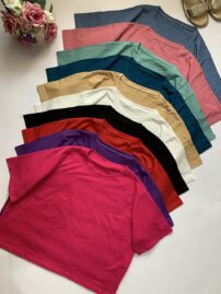کراپ تیشرت ساده_کد1003