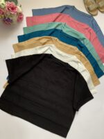 کراپ تیشرت ساده_کد1003 - Image 2
