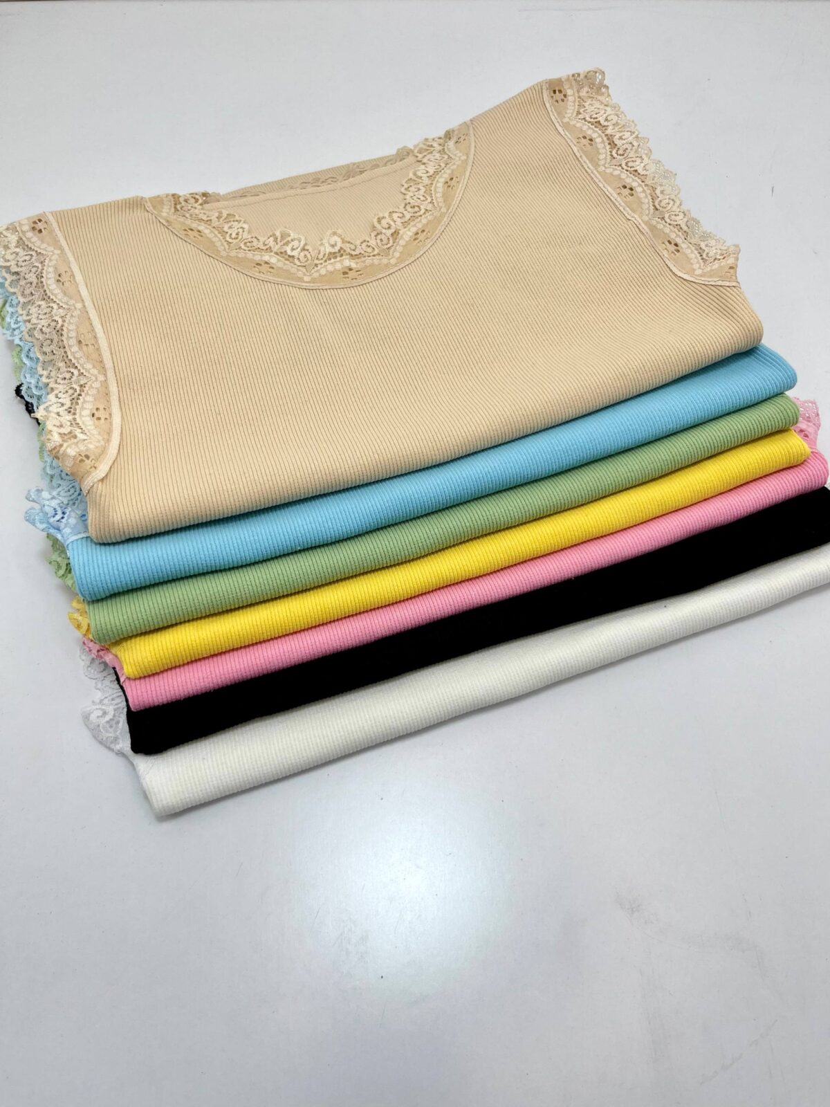 کراپ یقه و آستین توری_کد1015 - Image 2