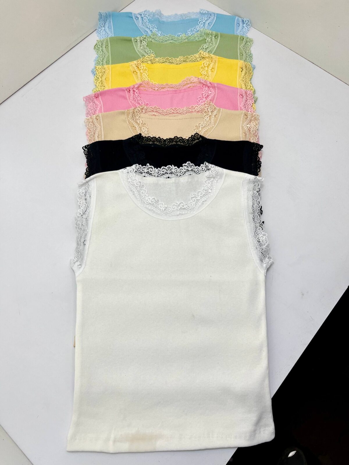 کراپ یقه و آستین توری_کد1015 - Image 3