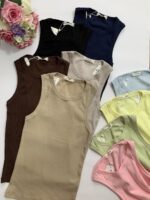 تاپ بیسیک یقه گرد_کد1021 - Image 3