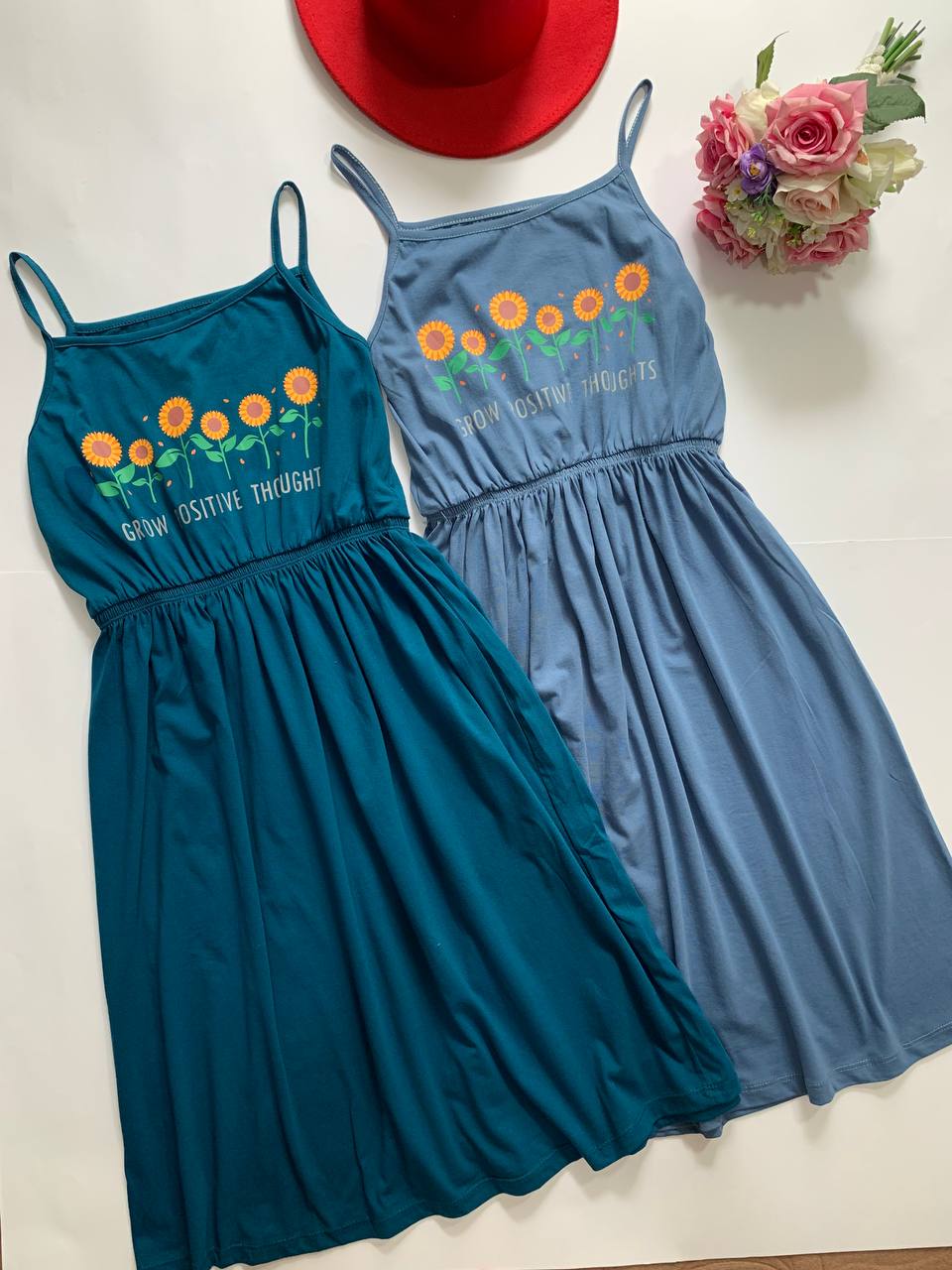 -5913261018824428847_121 پیراهن بندی طرح آفتابگردن_کد1028 - Image 7