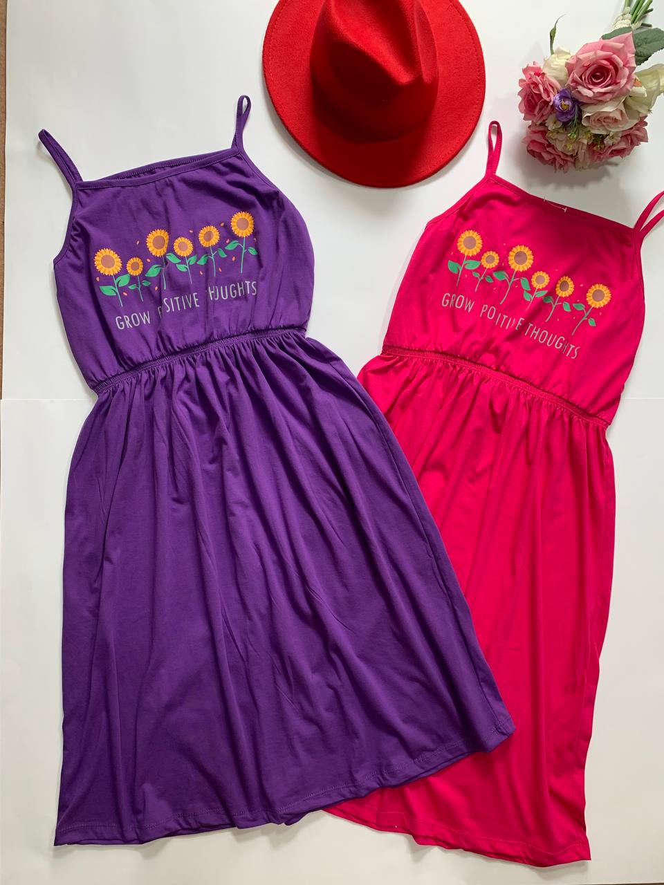 -5913261018824428848_121 پیراهن بندی طرح آفتابگردن_کد1028 - Image 6