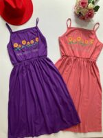 پیراهن بندی طرح آفتابگردن_کد1028 - Image 5