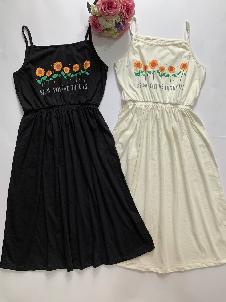 -5913261018824428850_121 پیراهن بندی طرح آفتابگردن_کد1028 - Image 4