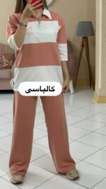 ست نیم زیپ راه راه_کد987
