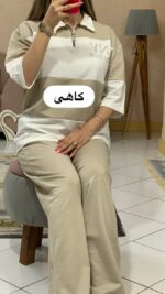 ست نیم زیپ راه راه_کد987 - Image 3