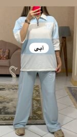 ست نیم زیپ راه راه_کد987 - Image 2