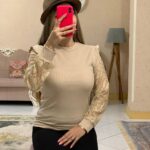 بلوز آستین گیپور_کد1034