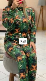 ست بلوز شلوارمخمل سه بعدی_کد848 - Image 13