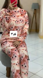 ست بلوز شلوارمخمل سه بعدی_کد848 - Image 10