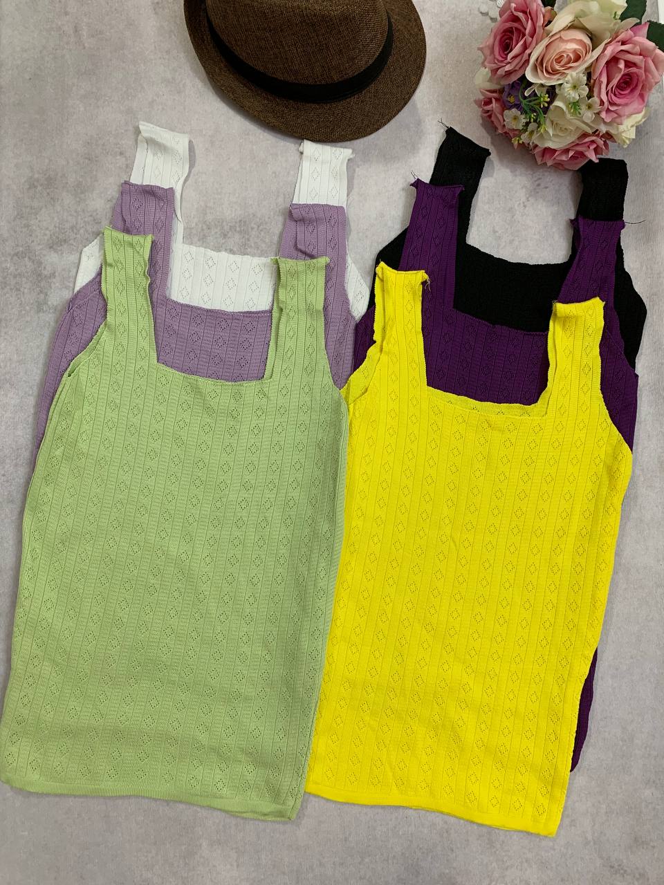 -5965389633896433680_121 تاپ بافت الماس_کد784 - Image 1