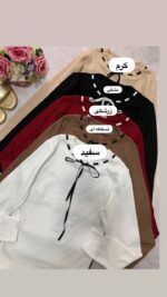 بلوزیقه روبان پاپیونی_کد1041 - Image 6