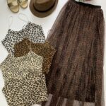 دامن توری پلنگی_کد2022