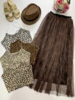 دامن توری پلنگی_کد2022