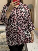 شومیز پلنگی کد-1024 - Image 5