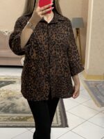 شومیز پلنگی کد-1024 - Image 4