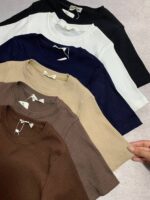 تیشرت پنبه کرکره ای_کد985 - Image 3