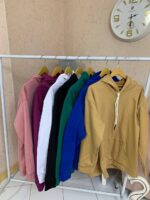 هودی قواره دار ساده کد -1044 - Image 9