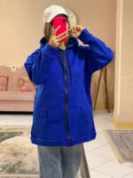 سویشرت کلاه دارقواره دارساده_1049 - Image 2