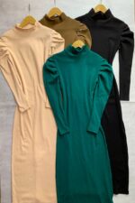 پیراهن ماکسی آستین عروسکی_کد1050 - Image 8