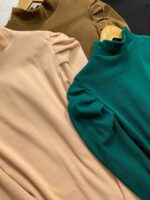 پیراهن ماکسی آستین عروسکی_کد1050 - Image 5