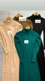 پیراهن ماکسی آستین عروسکی_کد1050 - Image 6