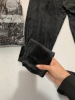 شلوارمخمل وارداتی تک رنگ_کد1054 - Image 3