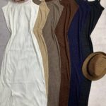 پیراهن بندی چاکدارپنبه کرکره ای_کد1057