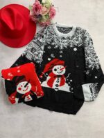 بافت آدم برفی_کد1061 - Image 4