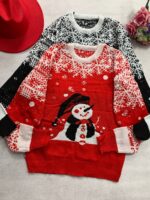 بافت آدم برفی_کد1061 - Image 5