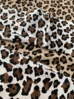 پیراهن ماکسی یقه اسکی آستین فینگری پلنگی_کد1063 - Image 9