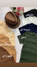 تیشرت یقه ضربدری_کد۱۰۶۵ - Image 4