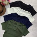 تیشرت یقه ضربدری_کد۱۰۶۵