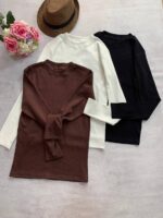 بلوز آستین بلند ساده _کد1067 - Image 5